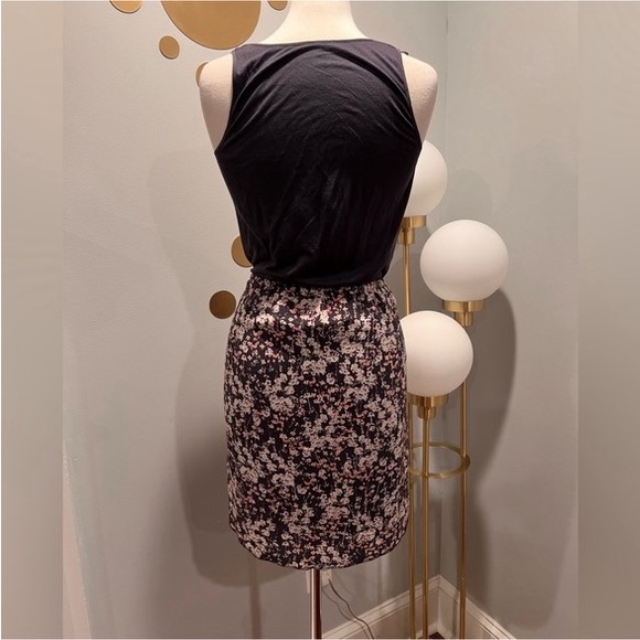 EUC Club Monaco Silk Floral Tank Dress - Picture 6 of 9